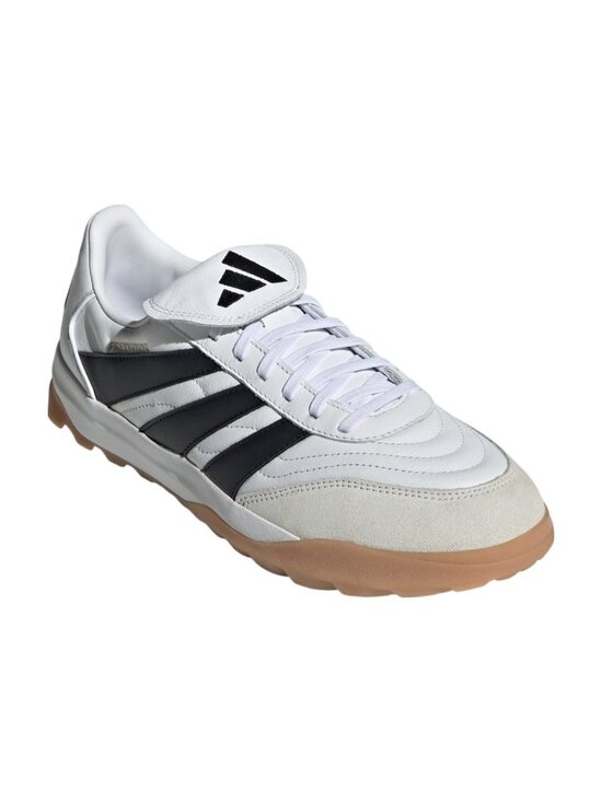 adidas Predator Trainer - Size 7 Mens Soccer Shoes White Black Gum IH5076 NEW main image 4